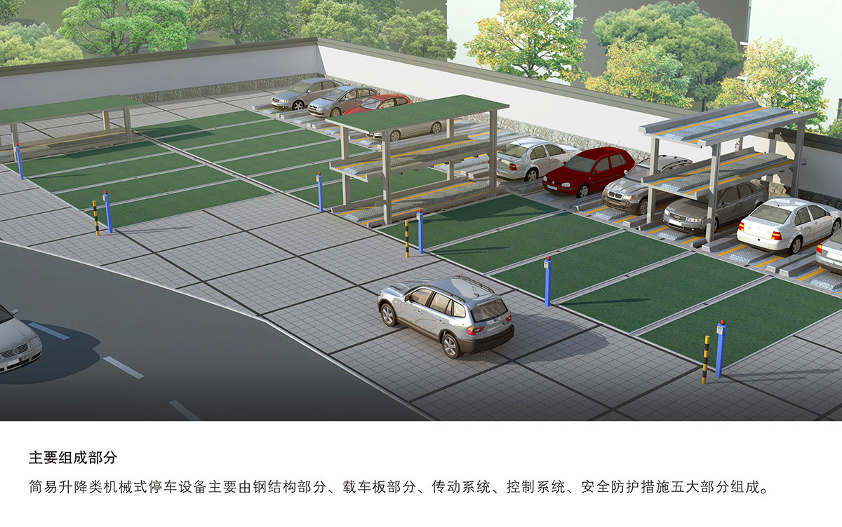 四川PJS地坑式简易升降立体车库主要组成部分.jpg